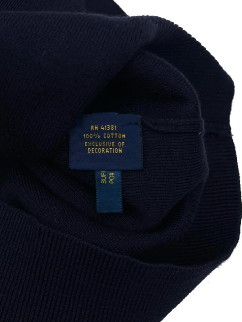 Polo Ralph Lauren NEW NWT Blue Cotton V-neck Lightweight Sweater Shirt Mens M
